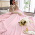 Florida Sherpa Flannel Blanket For All Season Warm and Super Soft For Double Bed 300 GSM - Pink