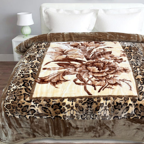 Algeta Two Ply Super Soft Mink Double Bed Blanket