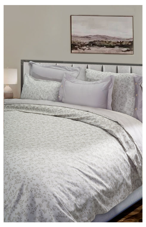 Smooth Art King Size 100% Cotton Bedsheet Set with 4 Pillow Covers by Florida