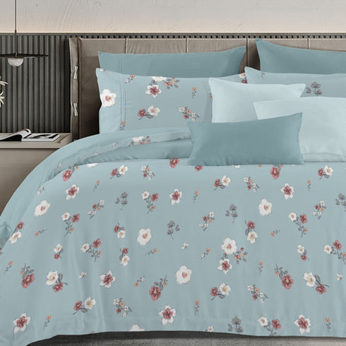 Florida's Ameralia 100% Pure Cotton King Size Bed Sheet Set with Pillow Covers