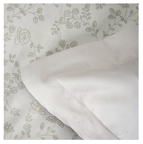 Smooth Art King Size 100% Cotton Bedsheet Set with 4 Pillow Covers by Florida