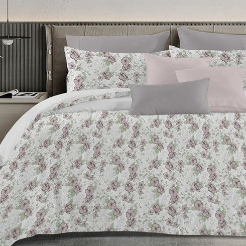 Florida's Ameralia 100% Pure Cotton King Size Bed Sheet Set with Pillow Covers