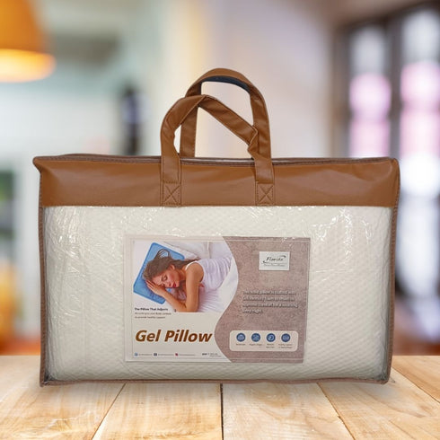 Best Memory Foam Pillow with Rexine Bag - Super Soft Sleeping Pillow