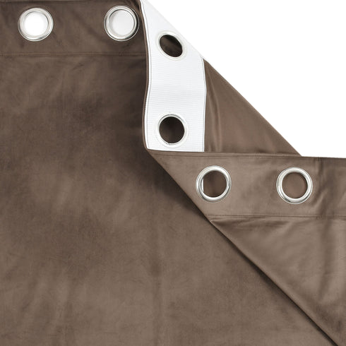 Hamilton Curtain by Florida - Curtains for Living Room Bedroom Balcony Made with Plain Holand Velvet and Solid Colors