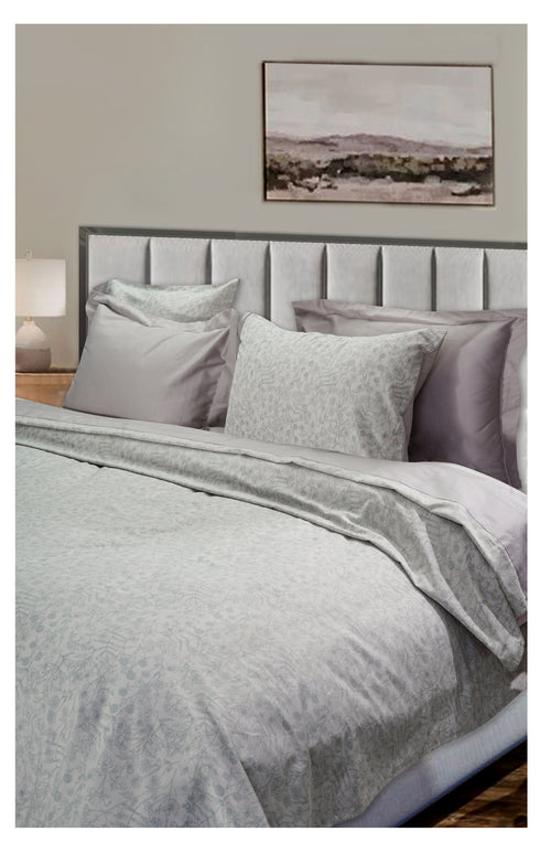 Smooth Art King Size 100% Cotton Bedsheet Set with 4 Pillow Covers by Florida