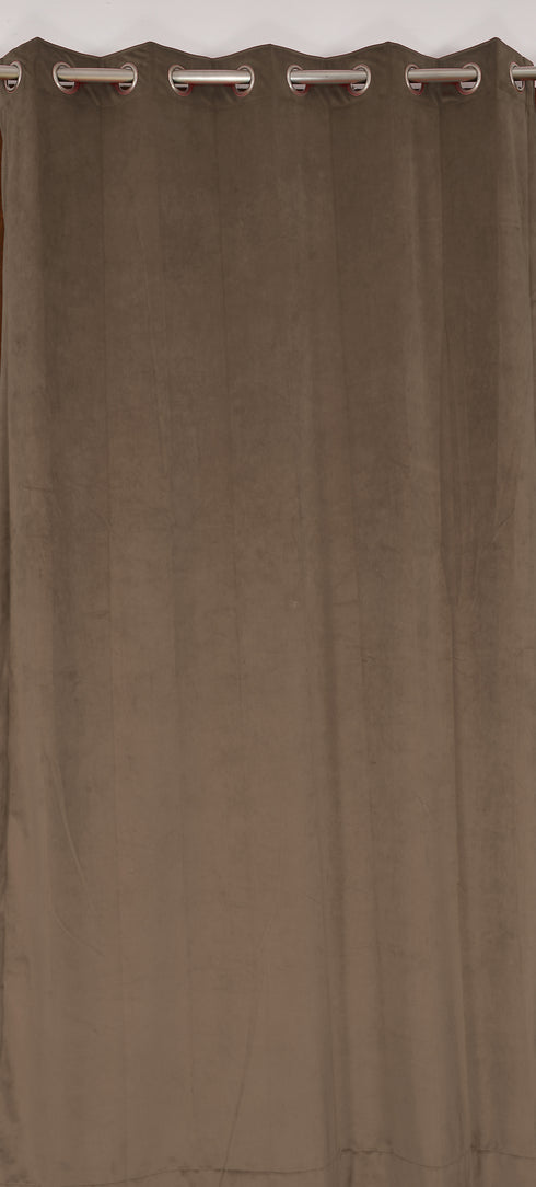 Hamilton Curtain by Florida - Curtains for Living Room Bedroom Balcony Made with Plain Holand Velvet and Solid Colors