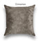 Florida Walton Suede Velvet Cushion Covers for Sofa (Pack of 2) 16x16 Inch
