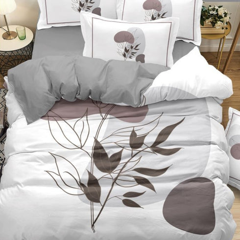 Roman Collection King Size Bed Sheet Set with Pillow Covers for Double Bed by Florida