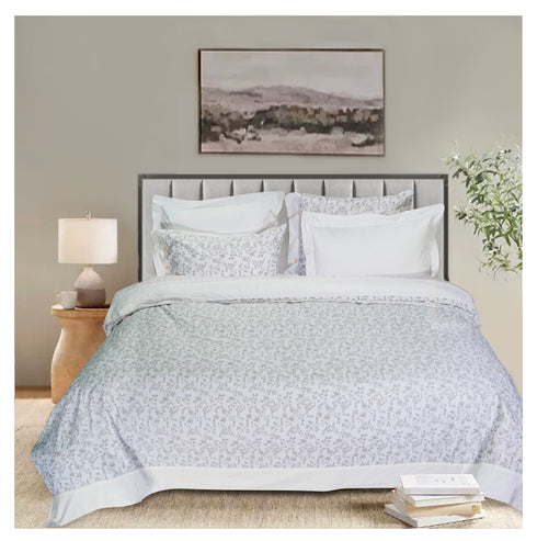 Smooth Art King Size 100% Cotton Bedsheet Set with 4 Pillow Covers by Florida