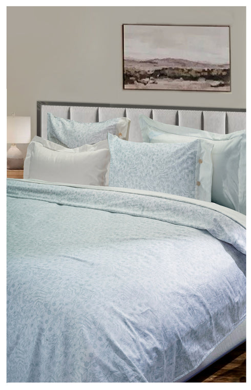 Smooth Art King Size 100% Cotton Bedsheet Set with 4 Pillow Covers by Florida