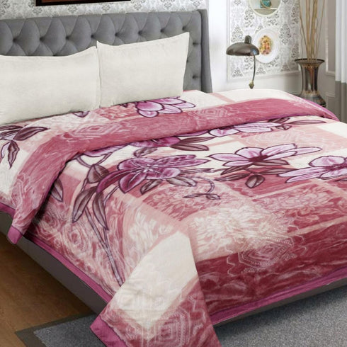 Yen 2 Ply Mink Single Bed Blanket for Heavy Winter