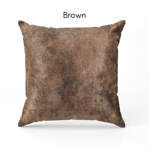 Florida Walton Suede Velvet Cushion Covers for Sofa (Pack of 2) 16x16 Inch