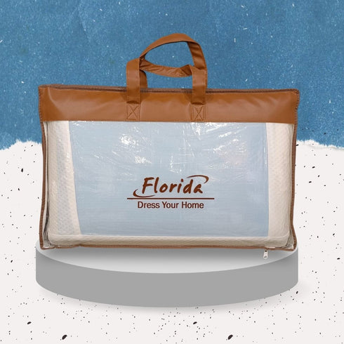 Best Memory Foam Pillow with Rexine Bag - Super Soft Sleeping Pillow