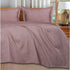 Streaks 100% Cotton 400 TC King Size Bedsheet Set with 2 Pillow Cover by Florida
