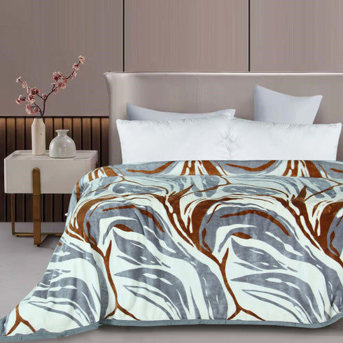 Poland Super Soft Flannel Single & Double bed AC Blanket for Summer