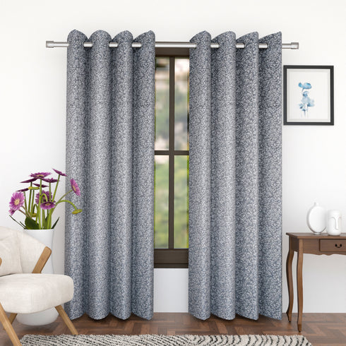 Pearl Curtain by Florida - Curtains For Living Room Bedroom Balcony Made of 100% Polyester and Embroidery
