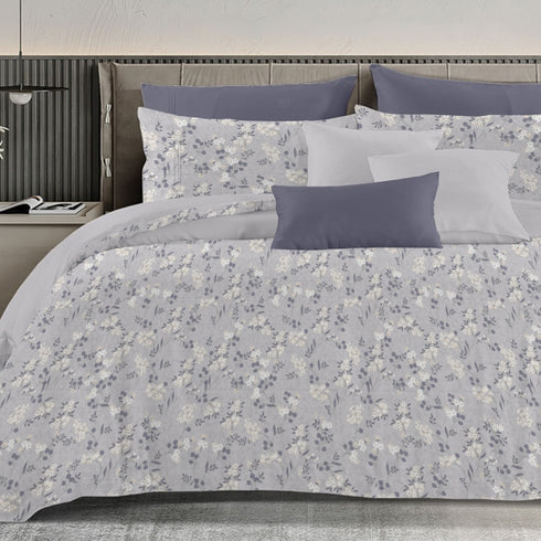 Florida's Ameralia 100% Pure Cotton King Size Bed Sheet Set with Pillow Covers