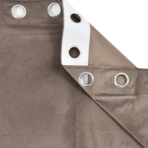 Hamilton Curtain by Florida - Curtains for Living Room Bedroom Balcony Made with Plain Holand Velvet and Solid Colors