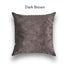 Florida Walton Suede Velvet Cushion Covers for Sofa (Pack of 2) 16x16 Inch