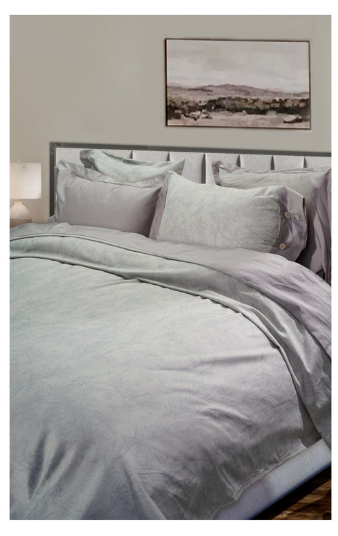 Smooth Art King Size 100% Cotton Bedsheet Set with 4 Pillow Covers by Florida