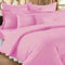 Plum 100% Cotton King Size Bed Sheet Set with Pillow Covers by Florida
