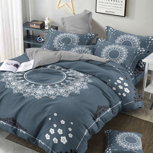 Roman Collection King Size Bed Sheet Set with Pillow Covers for Double Bed by Florida