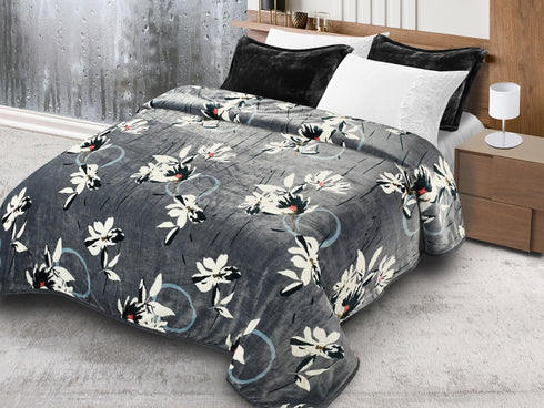 Alexa 4 Piece Warm Duvet Cover Set with bedsheet & Pillow Covers for Double bed