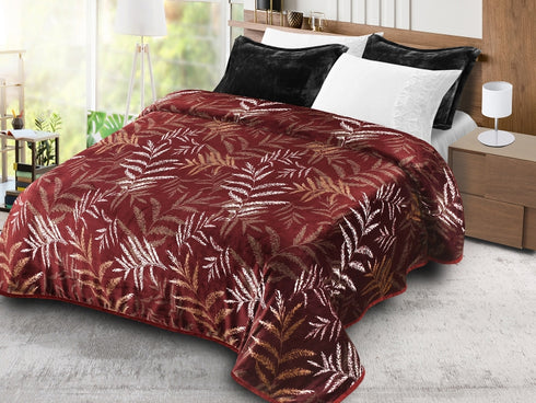 Alexa 4 Piece Warm Duvet Cover Set with bedsheet & Pillow Covers for Double bed