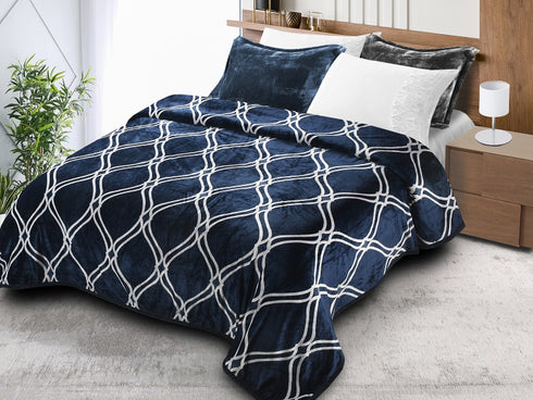 Alexa 4 Piece Warm Duvet Cover Set with bedsheet & Pillow Covers for Double bed