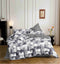 Florida Alaska Double Bed Imported bedsheet Set with Pillow Covers