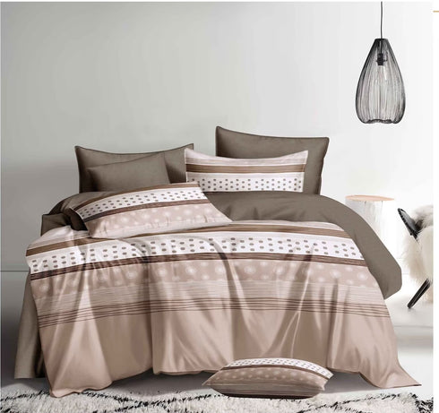 Florida Alaska Double Bed Imported bedsheet Set with Pillow Covers