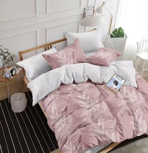 Florida Alaska Double Bed Imported bedsheet Set with Pillow Covers