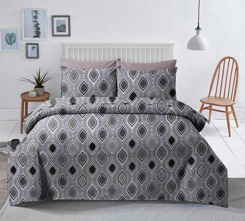 Aroma Super Cotton Bedsheet Set with Pillow Covers by Florida