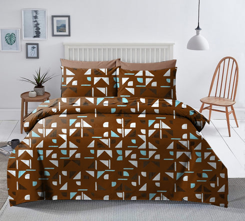 Aroma Super Cotton Bedsheet Set with Pillow Covers by Florida