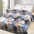 Athens Two Ply Digital Printed Cloudy Mink Single Bed Blanket for Heavy Winter