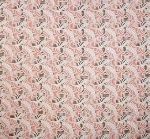 Florida Double Bed King Size Cotton Bedsheet with 2 Pillow Cover - Beige Round