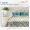 Carmic King Size 100% Cotton Bedsheet with Pillow Covers by Florida