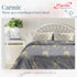 Carmic King Size 100% Cotton Bedsheet with Pillow Covers by Florida