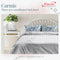 Carmic King Size 100% Cotton Bedsheet with Pillow Covers by Florida