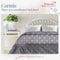 Carmic King Size 100% Cotton Bedsheet with Pillow Covers by Florida