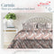 Carmic King Size 100% Cotton Bedsheet with Pillow Covers by Florida
