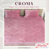 Croma King Size Embossed Fitted Bedsheet Set