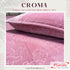 Croma King Size Embossed Fitted Bedsheet Set
