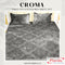 Croma King Size Embossed Fitted Bedsheet Set