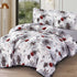 Cinderella Double Bed Warm Bedsheet for Winter with Pillow Covers by Florida