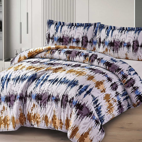 Cinderella Double Bed Warm Bedsheet for Winter with Pillow Covers by Florida