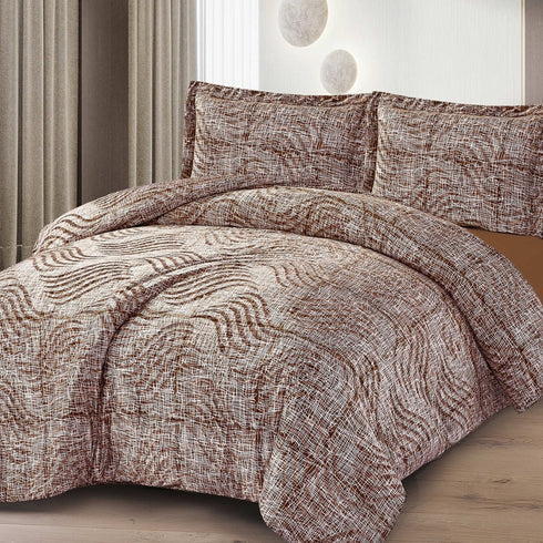 Cinderella Double Bed Warm Bedsheet for Winter with Pillow Covers by Florida