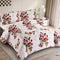 Cinderella King Size Warm Bedsheet for Winter with Pillow Covers by Florida