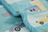 Florida All Season Ultra Soft Kids AC Blanket/Baby Wrapper/Flannel Baby Blanket for 0-5 Yrs Kids Car Printed Sky Blue Color (110x150cm)