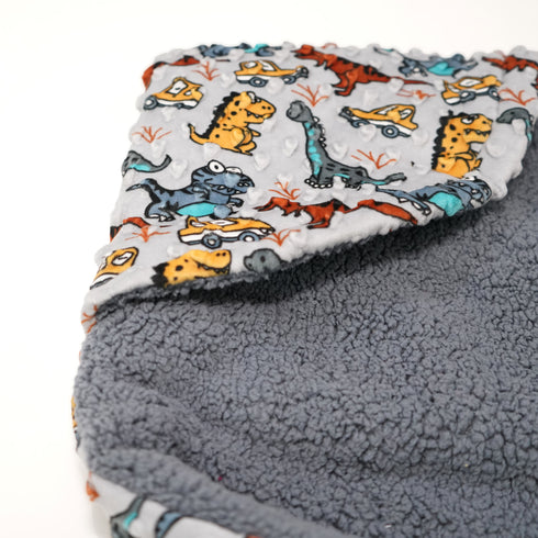 Florida All Season Hooded Baby Blanket Swaddler Wrapper Flannel Soft and Comfortable for New Born Baby Girls and Boys - Grey